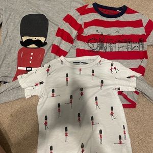 Next UK Twin boys matching outfits 3T